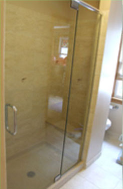 aging in place remodeling - accessible shower